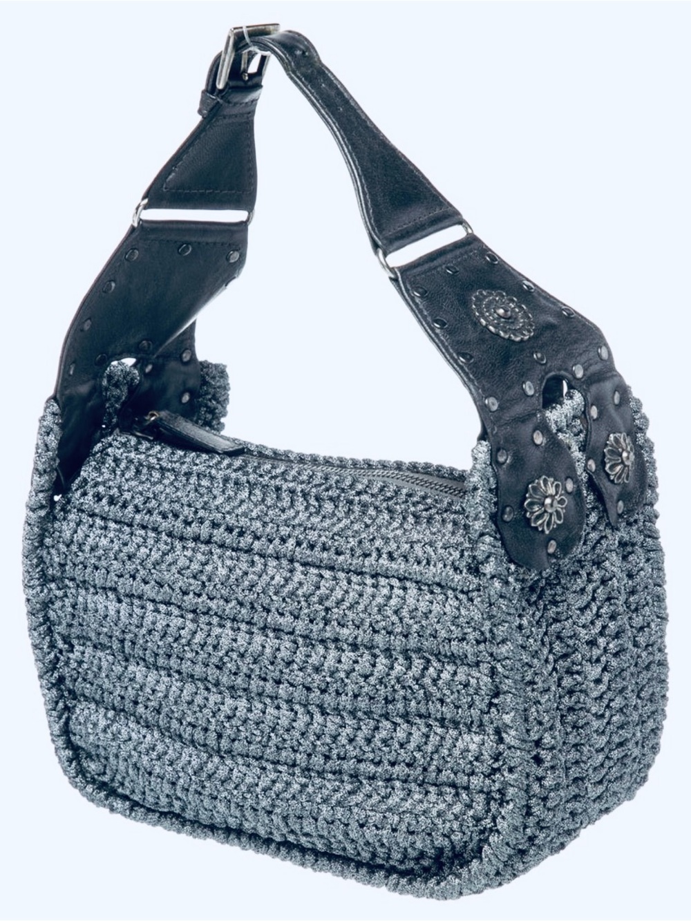 Carrie Forbes woven raffia zip top bag.
Super cute see pictures